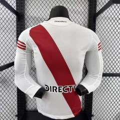 2025/26 River Plate Home Jersey Long Sleeve Player Version 