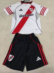 2025/26 River Plate Home Kids Jersey 