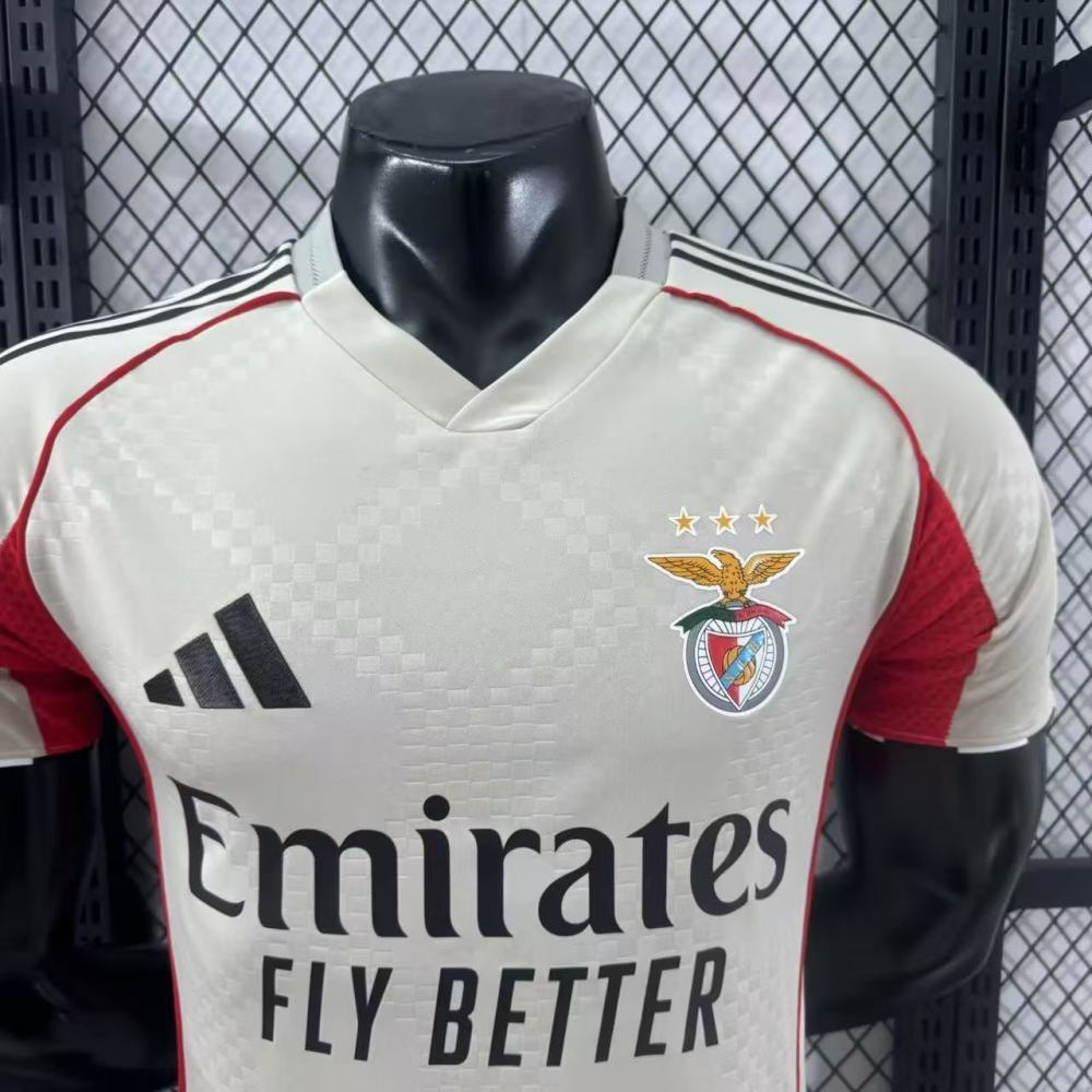 2025/26 Benfica Away Jersey Player Version