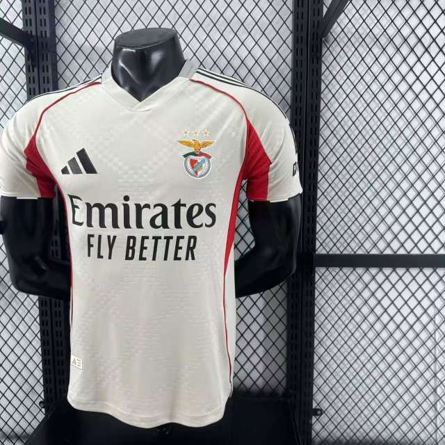 2025/26 Benfica Away Jersey Player Version