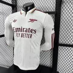 2025/26 Arsenal Third Away Jersey Long Sleeve Player Version 