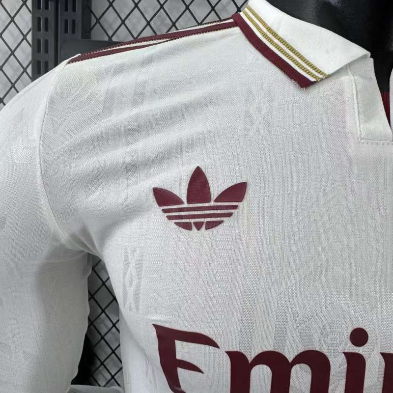 2025/26 Arsenal Third Away Jersey Long Sleeve Player Version 