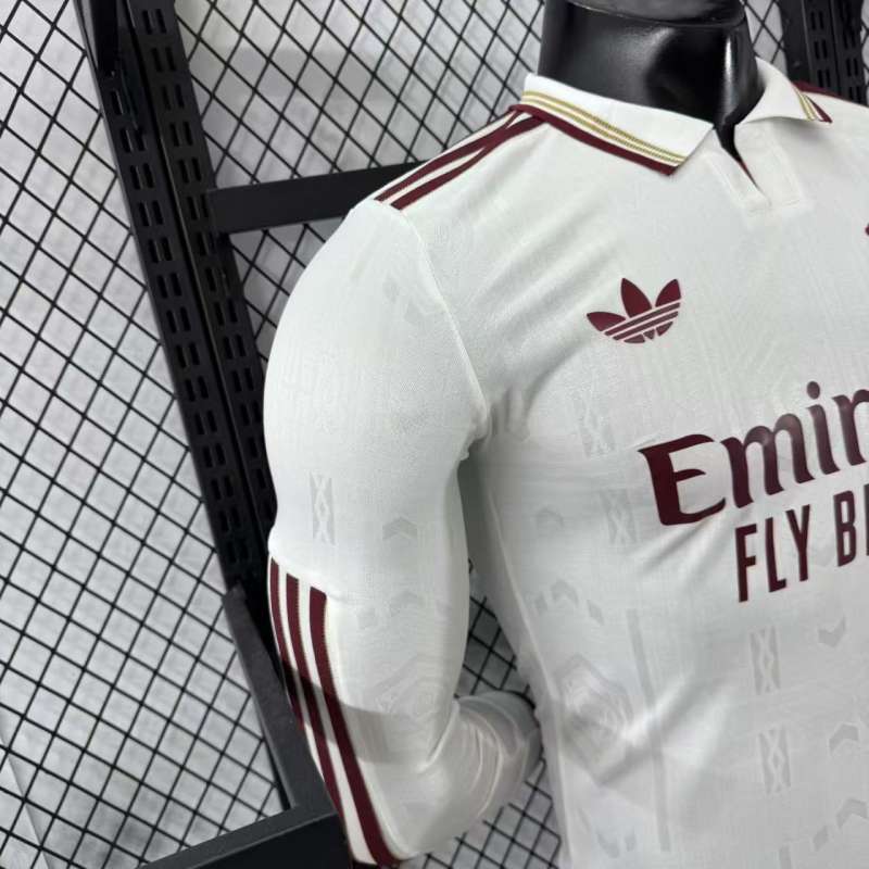 2025/26 Arsenal Third Away Jersey Long Sleeve Player Version 