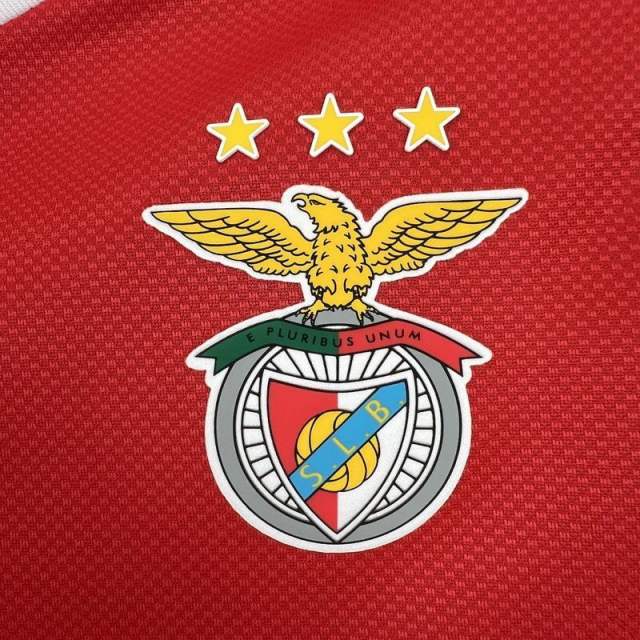 2025/26 Benfica Home Jersey  Long Sleeve