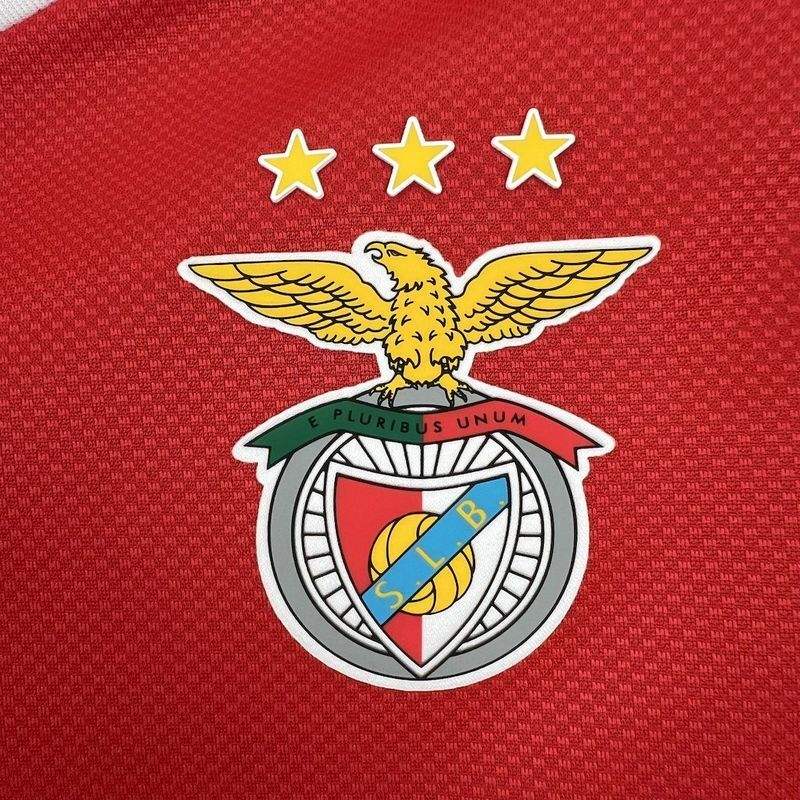 2025/26 Benfica Home Jersey  Long Sleeve