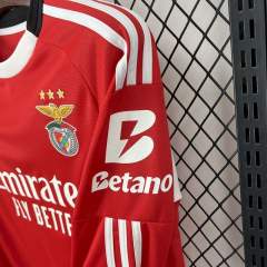 2025/26 Benfica Home Jersey  Long Sleeve