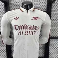 2025/26 Arsenal Third Away Jersey Long Sleeve Player Version 