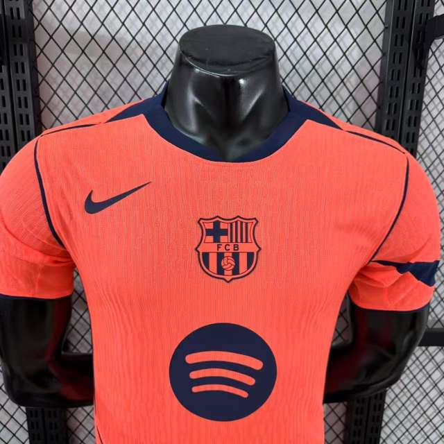 2025/26 Barcelona Third Away Jersey Player Version