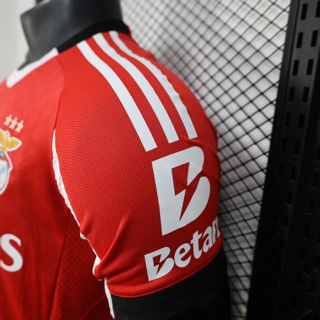 2025/26 Benfica Home Jersey Player Version 