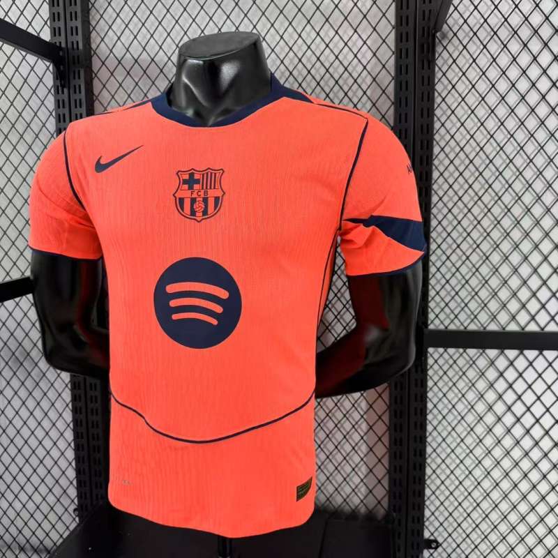 2025/26 Barcelona Third Away Jersey Player Version