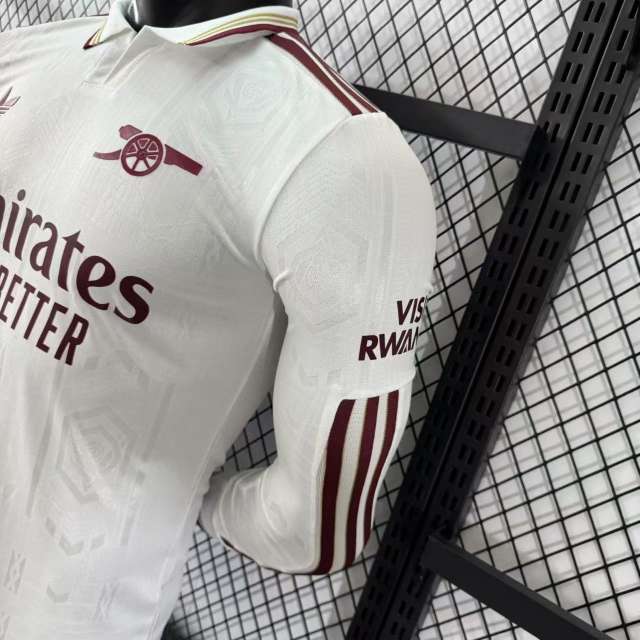 2025/26 Arsenal Third Away Jersey Long Sleeve Player Version 