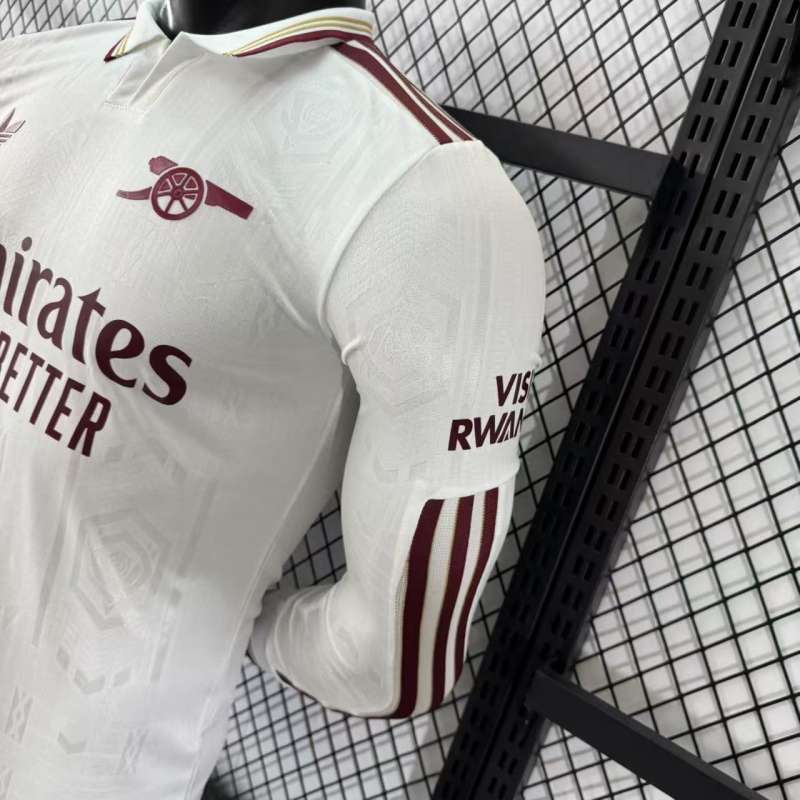 2025/26 Arsenal Third Away Jersey Long Sleeve Player Version 