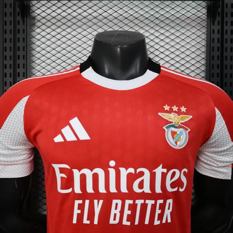 2025/26 Benfica Home Jersey Player Version 