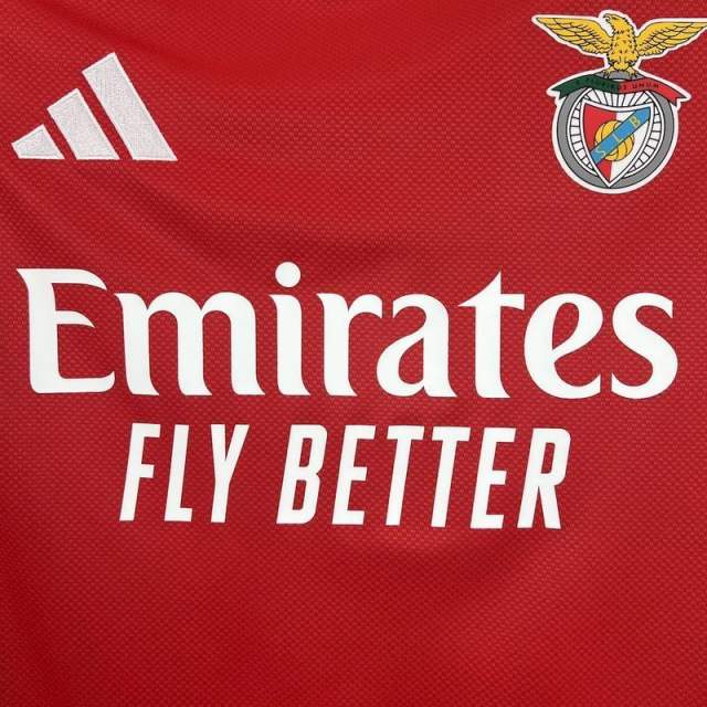 2025/26 Benfica Home Jersey  Long Sleeve