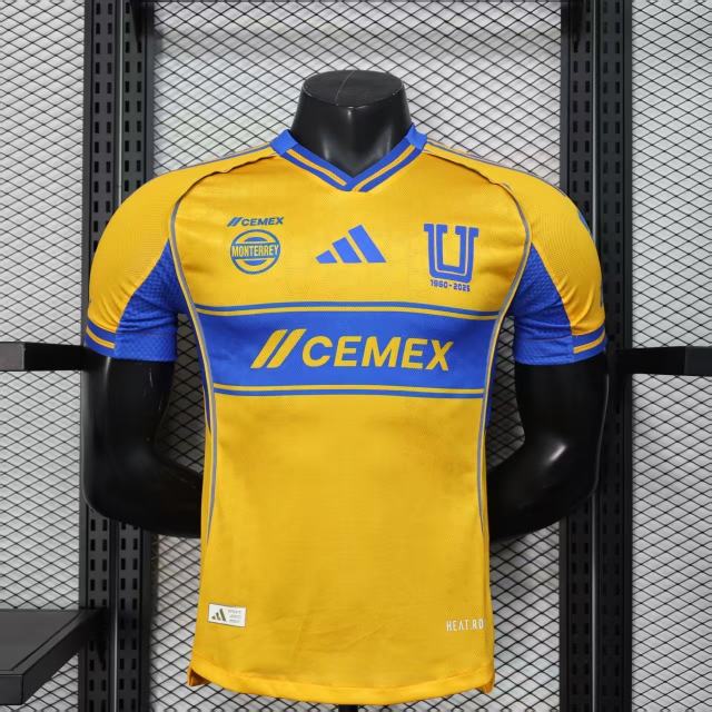 2025/26 Tigres UANL Home Jersey Player Version
