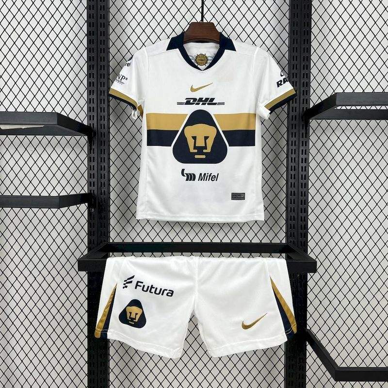 2025/26 Pumas UNAM Home Kids Jersey