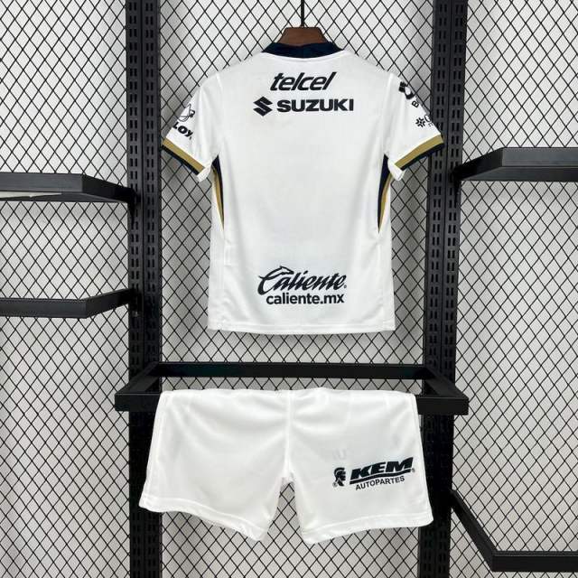 2025/26 Pumas UNAM Home Kids Jersey