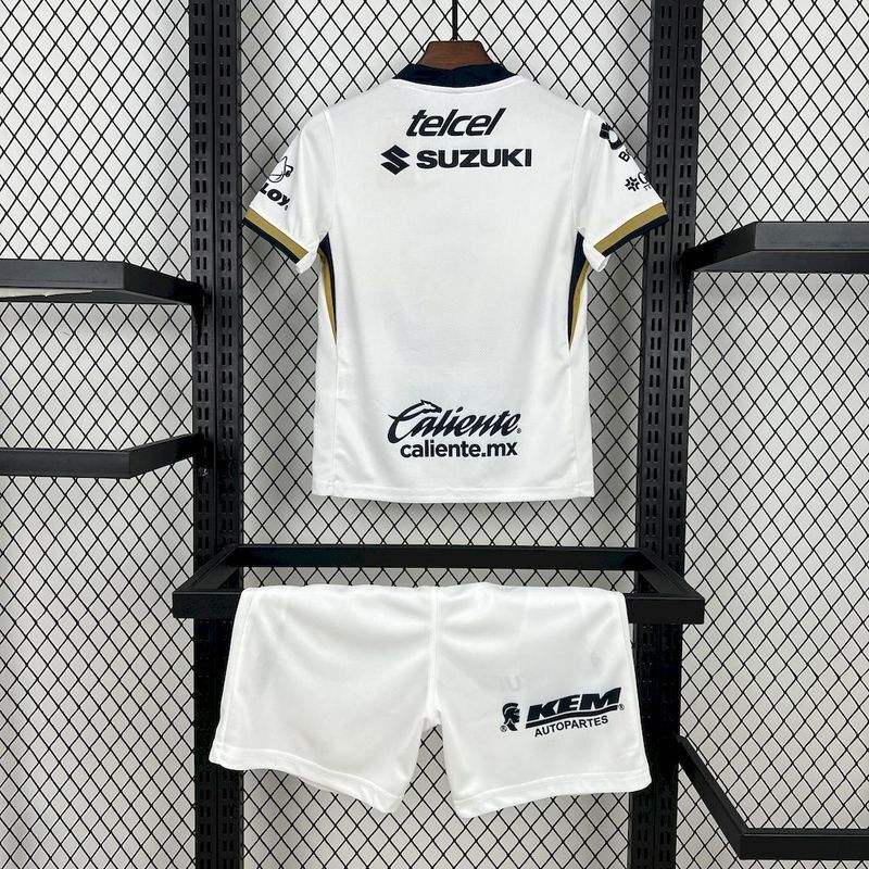 2025/26 Pumas UNAM Home Kids Jersey