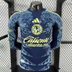 2025/26 Club America Away Jersey Player Version Long Sleeve