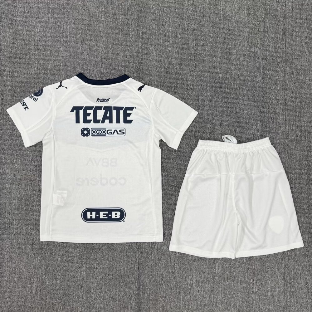 2025/26 Monterrey Away Jersey Kids Kit 