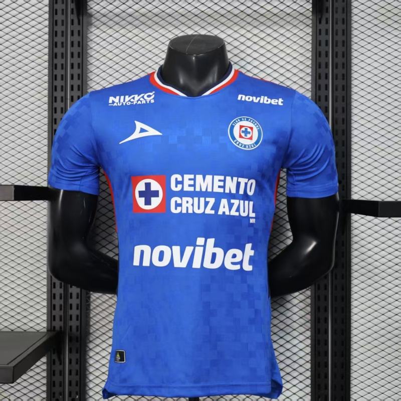 2025/26 Cruz Azul Home Player Version Jersey 