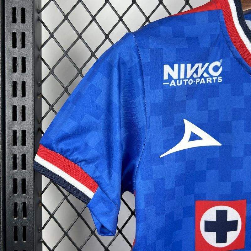 2025/26 Cruz Azul Home Kids Jersey 