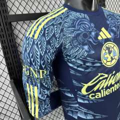 2025/26 Club America Away Jersey Player Version Long Sleeve