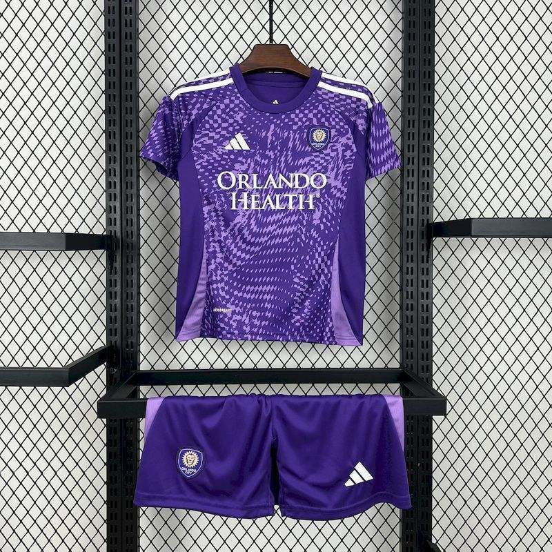 2025/26 Orlando City Home Kids Jersey 