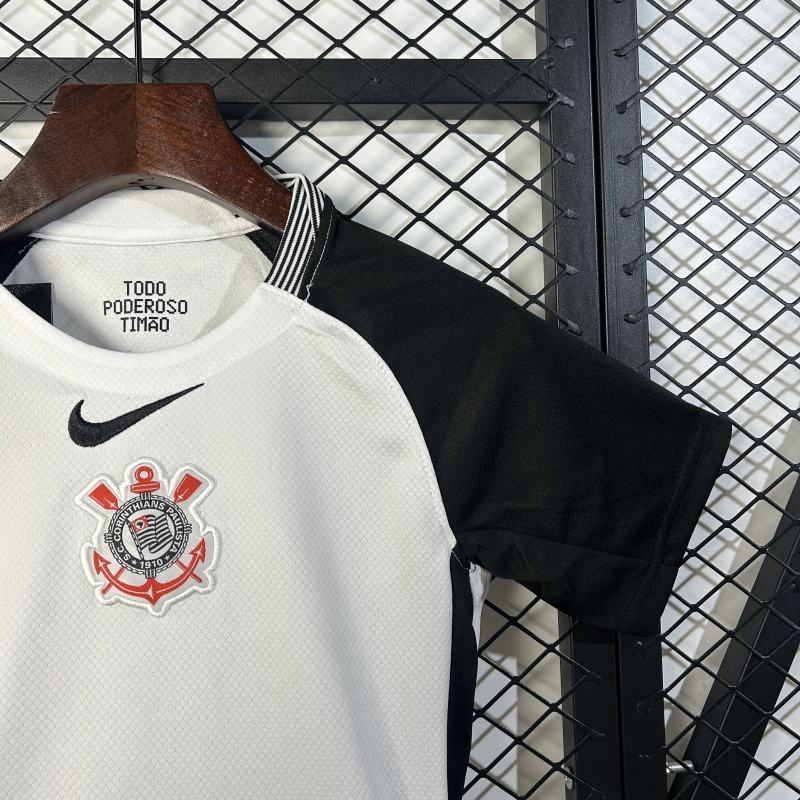2025/26 Corinthians Home Kids Jersey 