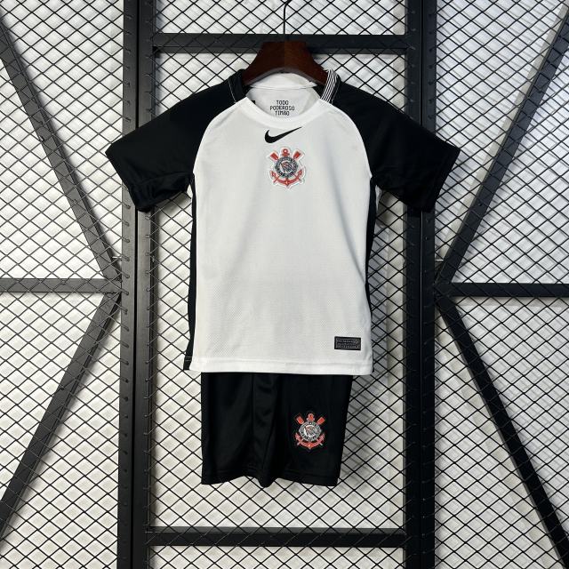 2025/26 Corinthians Home Kids Jersey 