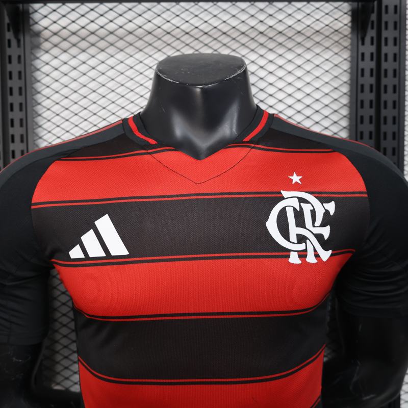 2025/26 CR Flamengo Home Jersey Player Version