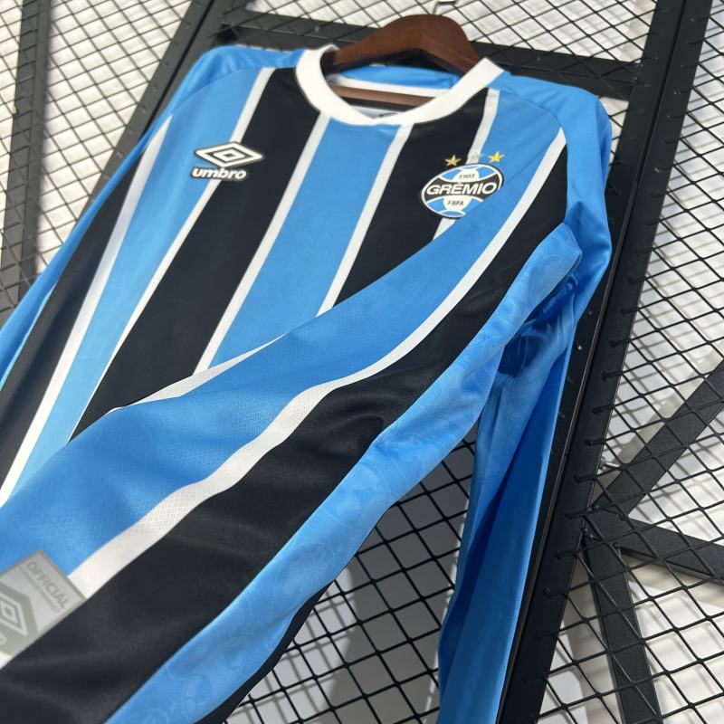 2025/26 Grêmio FBPA Home Jersey Long Sleeve