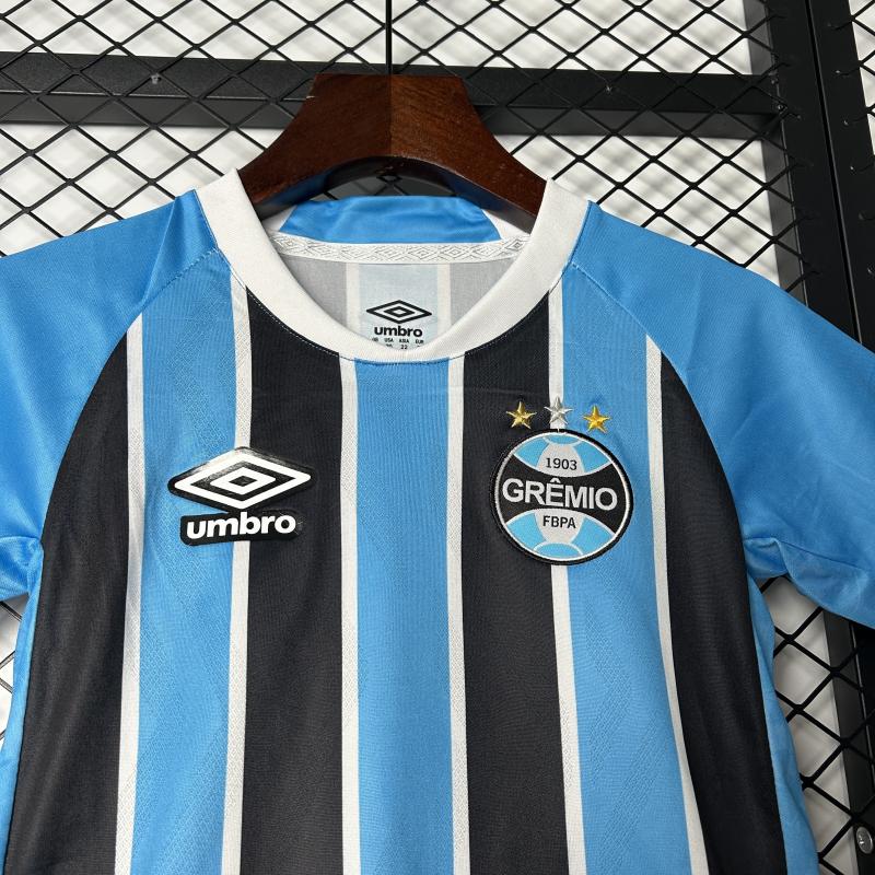 2025/26 Grêmio FBPA Home Kids Jersey 
