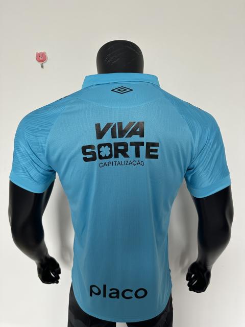 2025/26 Santos FC Third Away Jersey Player Version with All Sponsors