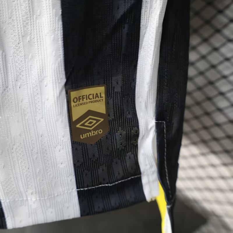 2025/26 Santos FC Away Jersey Player Version with All Sponsors