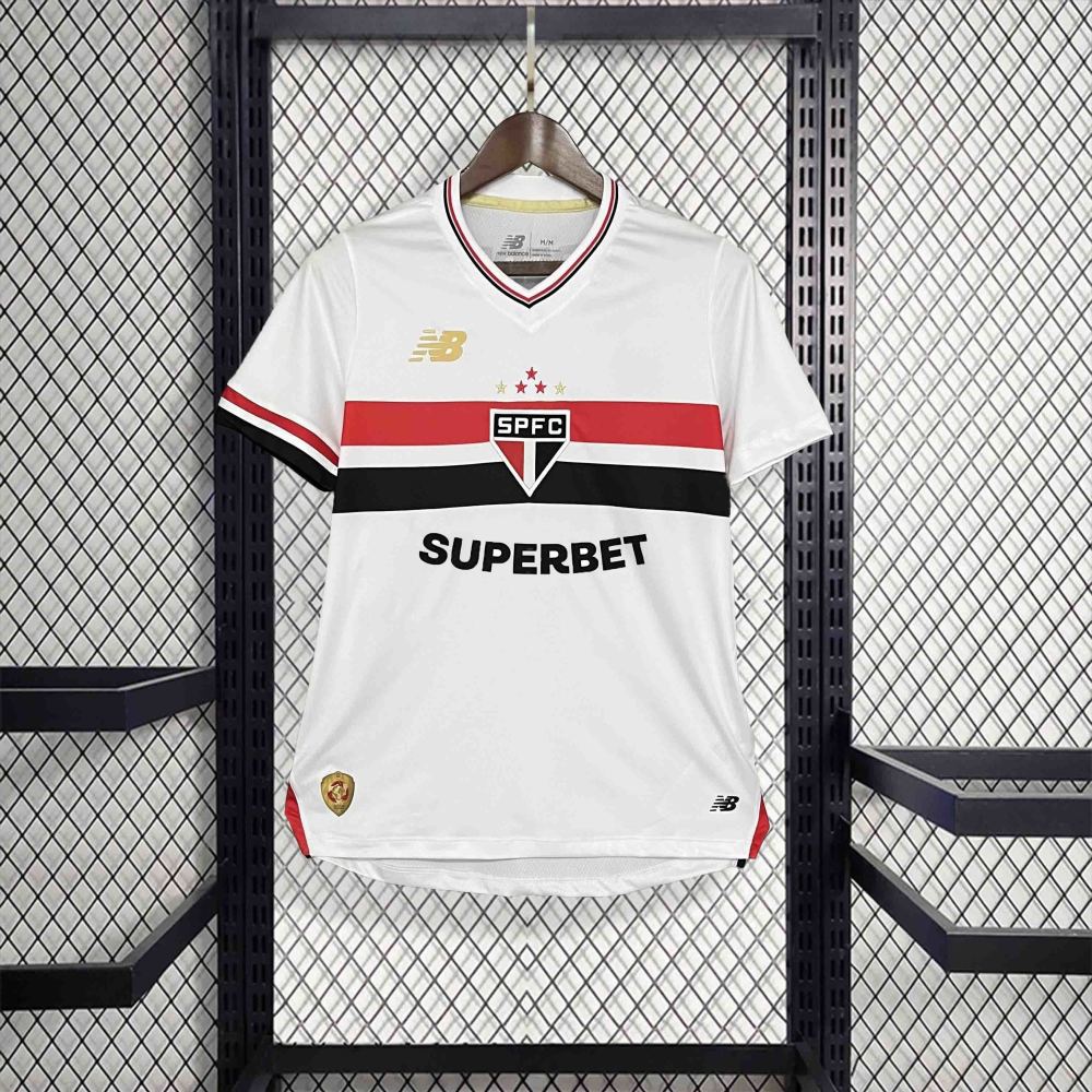 2025/26 Sao Paulo FC Home Woman Jersey