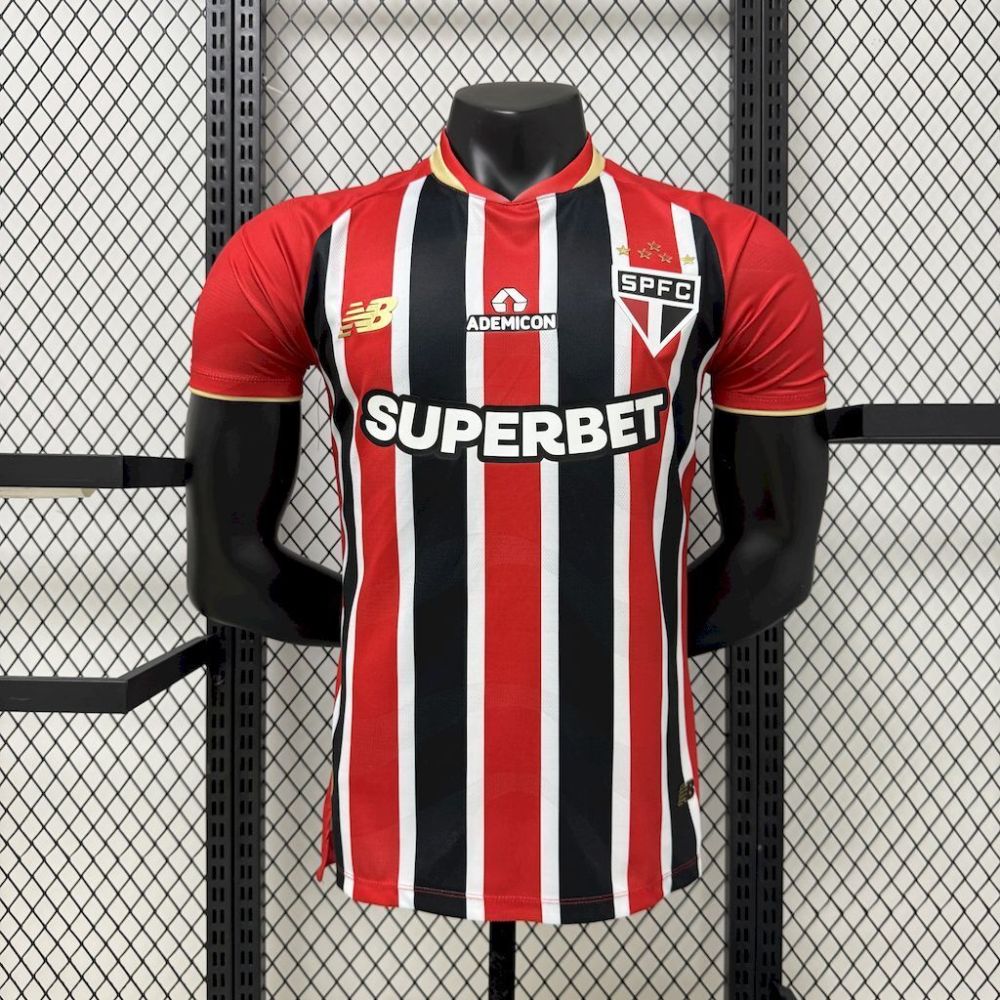 2025/26 Sao Paulo FC Away Jersey Player Version
