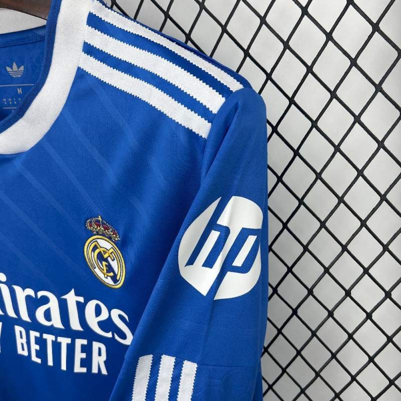 2025/26 Real Madrid Third Away Jersey Long Sleeve