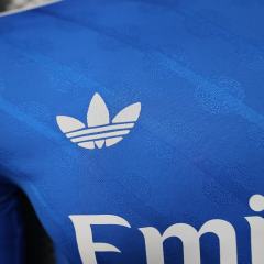 2025/26 Real Madrid Third Away Jersey Player Version Long Sleeve