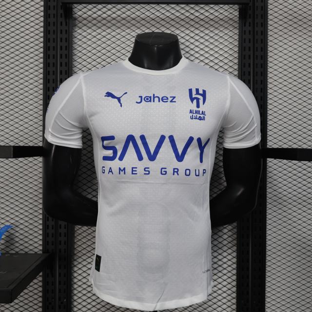 2025/26 Al Hilal Saudi Away Jersey Player Version