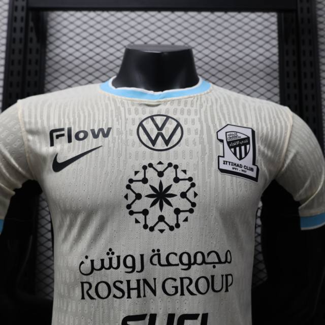2025/26 Al-Ittihad Away Jersey Player Version 