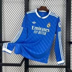 2025/26 Real Madrid Third Away Jersey Long Sleeve