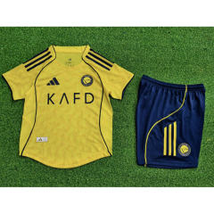 2025/26 Al Nassr Home Kids Jersey Player Version