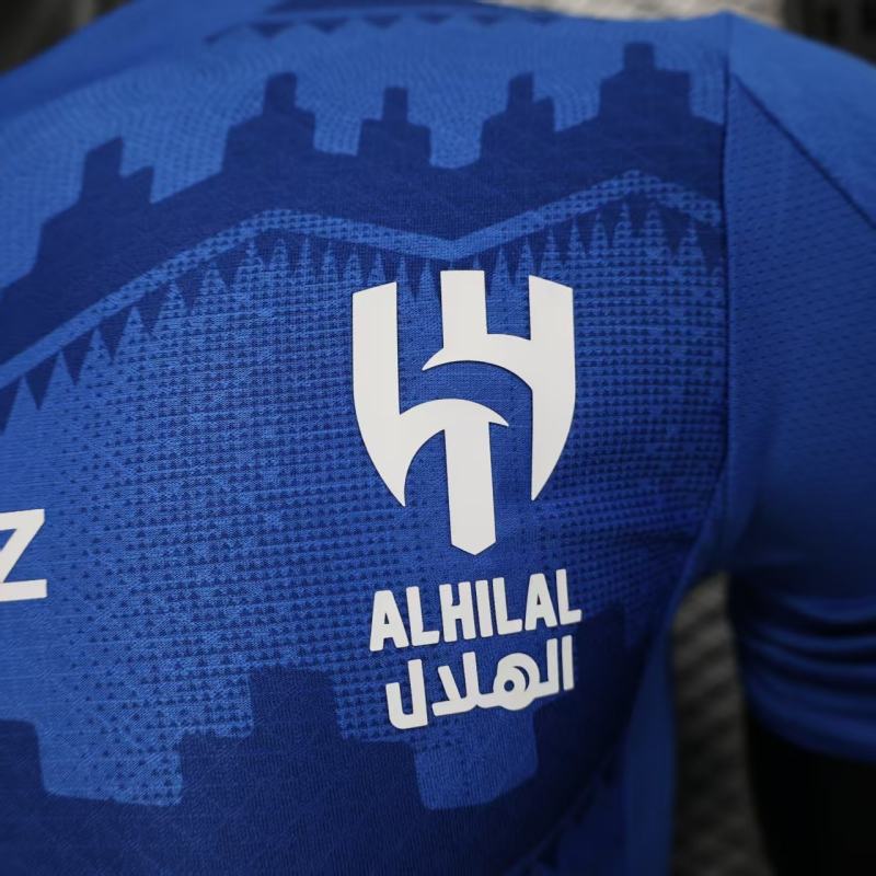 2025/26 Al Hilal Saudi Home Jersey Player Version