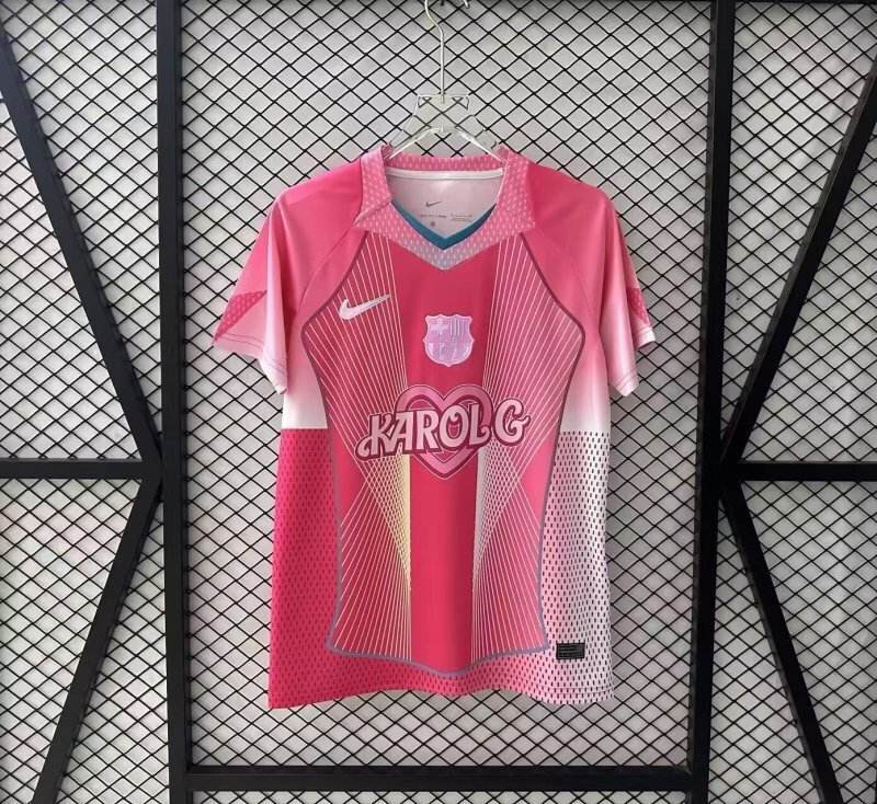 2025/26 Barcelona Pink KAROLG Training Special Edition Jersey 