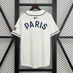 2025/26 PSG Baseball Uniform White Jersey