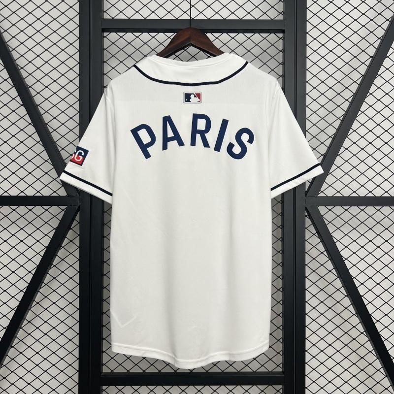 2025/26 PSG Baseball Uniform White Jersey