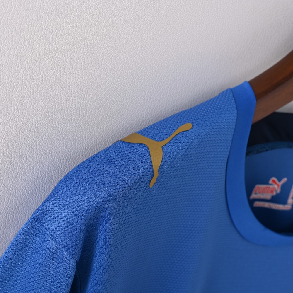 2006 World Cup Italy Home Retro Jersey Long Sleeve