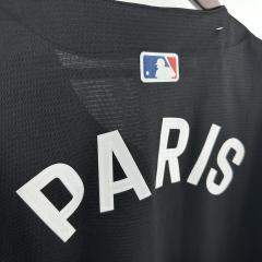 2025/26 PSG Baseball Uniform Black Jersey