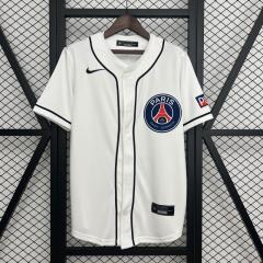 2025/26 PSG Baseball Uniform White Jersey
